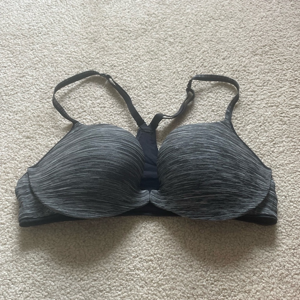 La SENZA Charcoal and Black Bra